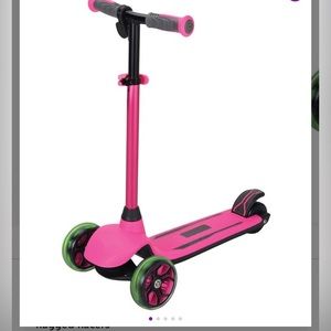 Rugged Racer pink electric scooter